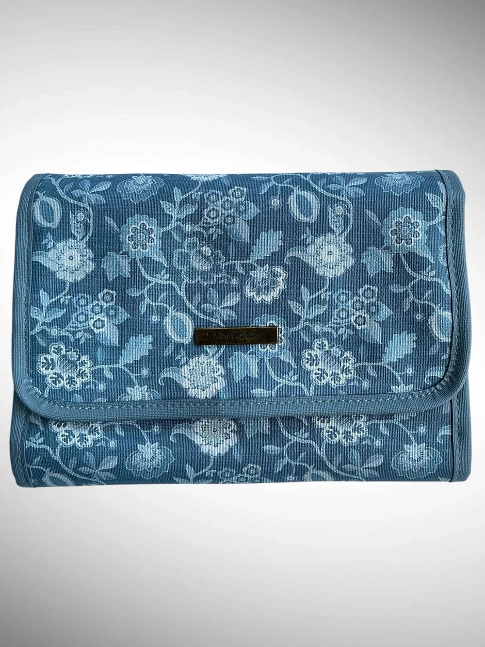 Revive Vintage Floral Hanging Travel Cosmetic Toiletry Organizer Bag Folding